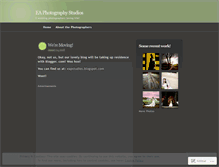 Tablet Screenshot of eastudios.wordpress.com
