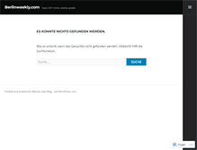 Tablet Screenshot of berlinmitteweekly.wordpress.com