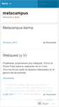 Mobile Screenshot of metacampus.wordpress.com