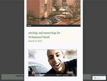 Tablet Screenshot of mohammedmerah.wordpress.com