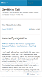 Mobile Screenshot of gryffinstail.wordpress.com