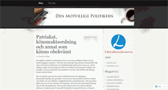 Desktop Screenshot of denmotvillige.wordpress.com