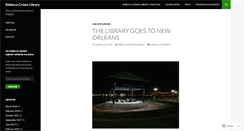 Desktop Screenshot of crownlibrary.wordpress.com