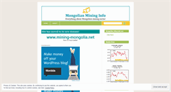 Desktop Screenshot of minemongolia.wordpress.com