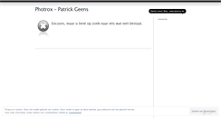 Desktop Screenshot of photrox.wordpress.com