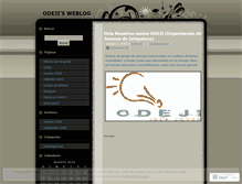 Tablet Screenshot of odeji.wordpress.com