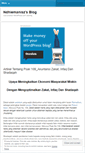 Mobile Screenshot of ndhiemanisz.wordpress.com