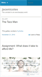 Mobile Screenshot of jacenicoles.wordpress.com