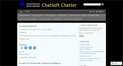 Desktop Screenshot of chatsoftblog.wordpress.com
