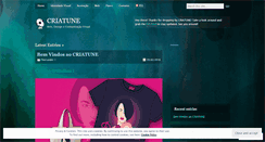 Desktop Screenshot of criatune.wordpress.com