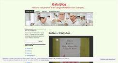 Desktop Screenshot of gafablog.wordpress.com