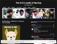 Tablet Screenshot of docsmithofhiphop.wordpress.com