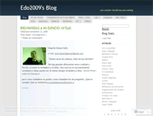 Tablet Screenshot of edo2009.wordpress.com