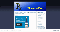 Desktop Screenshot of pharmerdon.wordpress.com