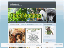 Tablet Screenshot of ecofaunaweb.wordpress.com