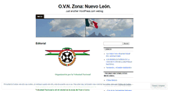 Desktop Screenshot of nuevoleonovn.wordpress.com