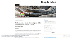 Desktop Screenshot of blog2beton.wordpress.com