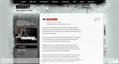Desktop Screenshot of nasyidmadany.wordpress.com