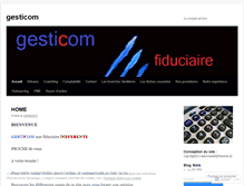 Tablet Screenshot of gesticom.wordpress.com