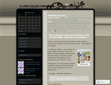 Tablet Screenshot of bellasgrace.wordpress.com