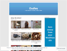 Tablet Screenshot of oudles.wordpress.com