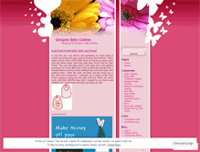 Tablet Screenshot of luvbabyclothes.wordpress.com