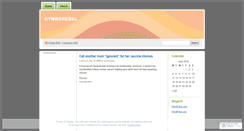 Desktop Screenshot of gymborebel.wordpress.com