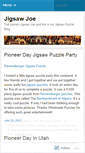 Mobile Screenshot of jigsawjoe.wordpress.com