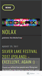 Mobile Screenshot of nolax.wordpress.com
