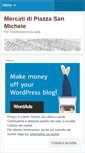 Mobile Screenshot of mercatisanmichele.wordpress.com