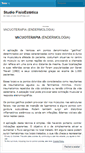 Mobile Screenshot of fisioesteticabh.wordpress.com