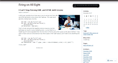 Desktop Screenshot of alleightllc.wordpress.com