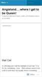 Mobile Screenshot of angieland.wordpress.com
