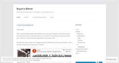 Desktop Screenshot of bryansblend.wordpress.com