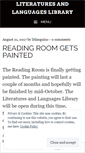 Mobile Screenshot of litlanglibrary.wordpress.com