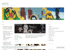 Tablet Screenshot of hashtagrctid.wordpress.com