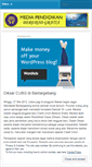 Mobile Screenshot of mediapendidikancubg.wordpress.com