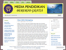 Tablet Screenshot of mediapendidikancubg.wordpress.com