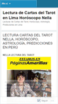 Mobile Screenshot of lecturadeltarot.wordpress.com
