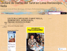 Tablet Screenshot of lecturadeltarot.wordpress.com