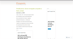 Desktop Screenshot of bergamotto.wordpress.com