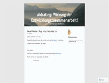 Tablet Screenshot of aidrating.wordpress.com