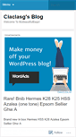 Mobile Screenshot of ciaciasg.wordpress.com