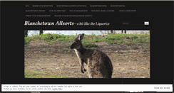 Desktop Screenshot of blanchetown.wordpress.com