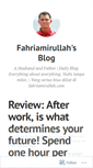 Mobile Screenshot of fahriamirullah.wordpress.com