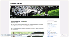Desktop Screenshot of gunnersbarn.wordpress.com