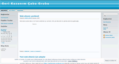 Desktop Screenshot of gerikazanim.wordpress.com