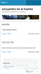 Mobile Screenshot of encuentroenelhuerto.wordpress.com
