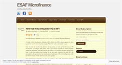 Desktop Screenshot of esafindia.wordpress.com