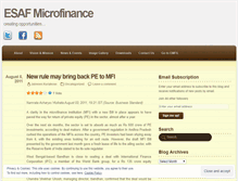 Tablet Screenshot of esafindia.wordpress.com